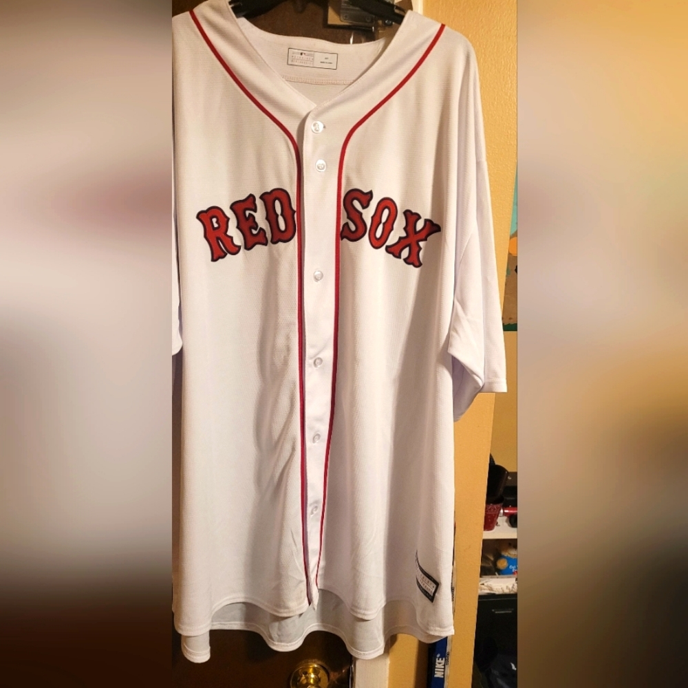 Boston Red Sox White  Home Replica Team Jersey